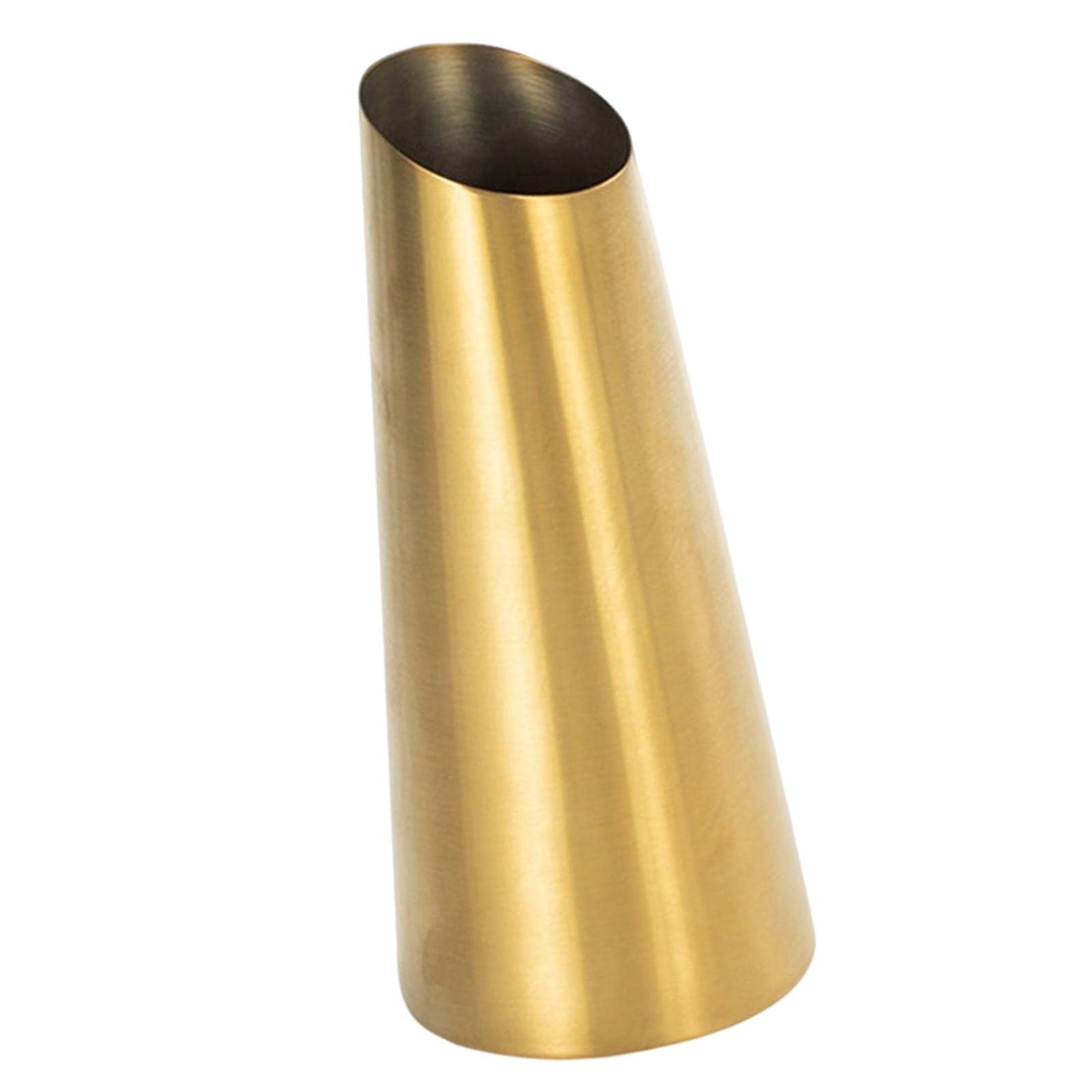 Premium Stainless Steel Flower Vase Holder - Modern Floral Arrangement Stem Bunch for Home Decor, Wedding Centerpieces & Party Table Settings
