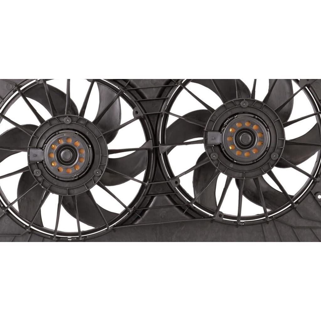 Dodge Caliber A/C Radiator Fan Assembly 2008 SRT4 Replacement - Compatible with CH3115192 & 68004295AA - Perfect for Cooling System Repair and Maintenance