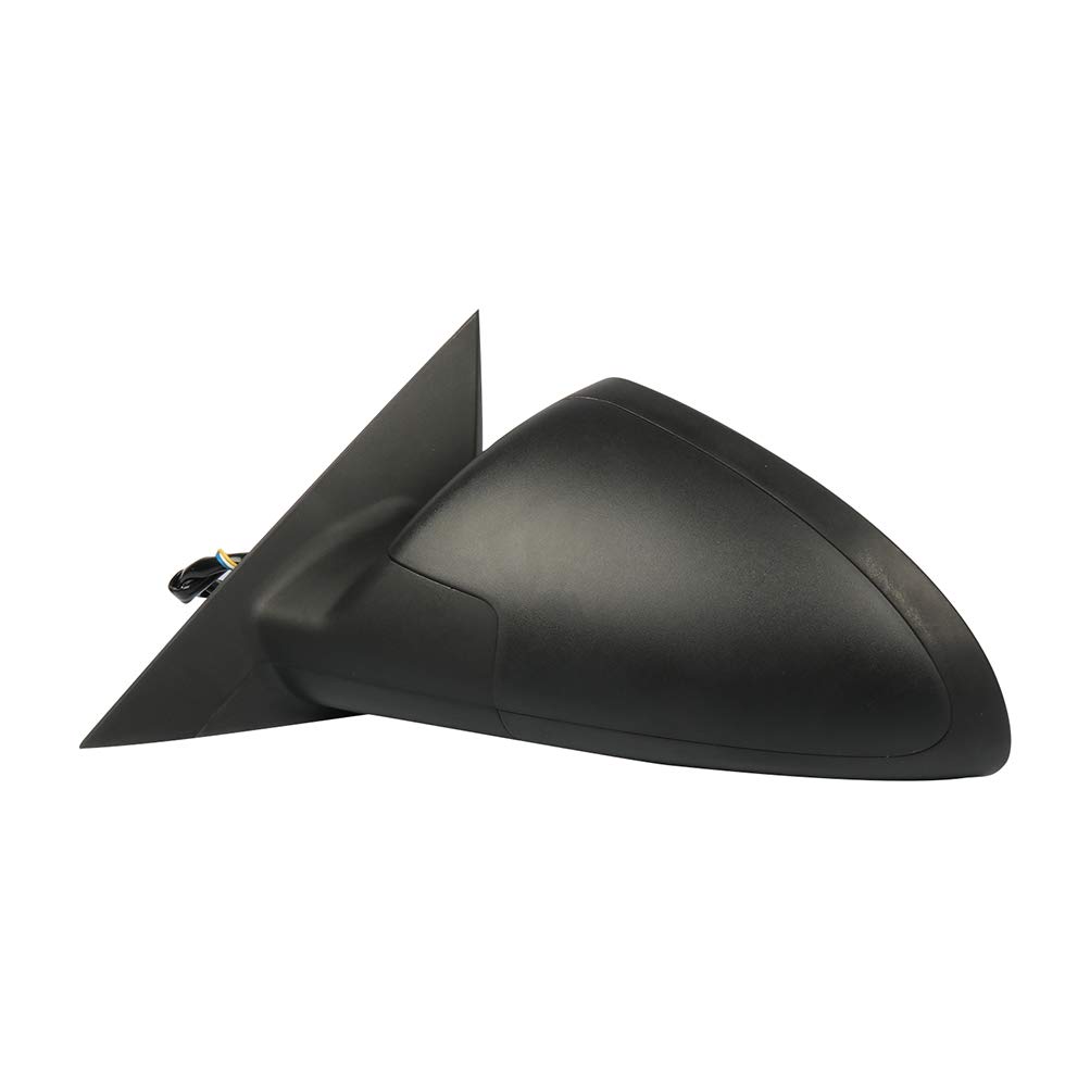 FINDAUTO Power & Manual Folding Driver Side Mirror Replacement for 2005-2010 Pontiac G6 - ABS Black Outside Door Mirror (GM1320291) - Perfect for Parking & Lane Changes