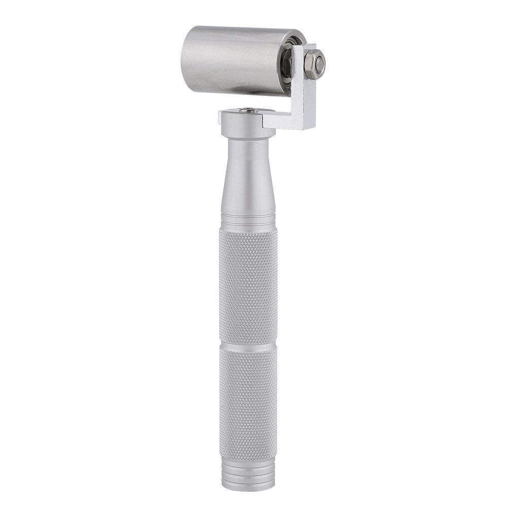 Stainless Steel Roofing Seam Roller Tool - 1140mm Flat Pressure Hand Roller for Wallpaper, Paint & DIY Projects - Perfect for Home Renovation, Roofing & Wallpaper Installation