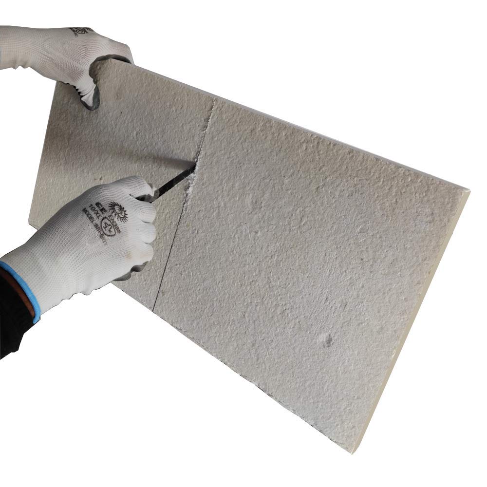 High-Temperature Ceramic Fiber Insulation Board - 2300°F Fireproof - 4