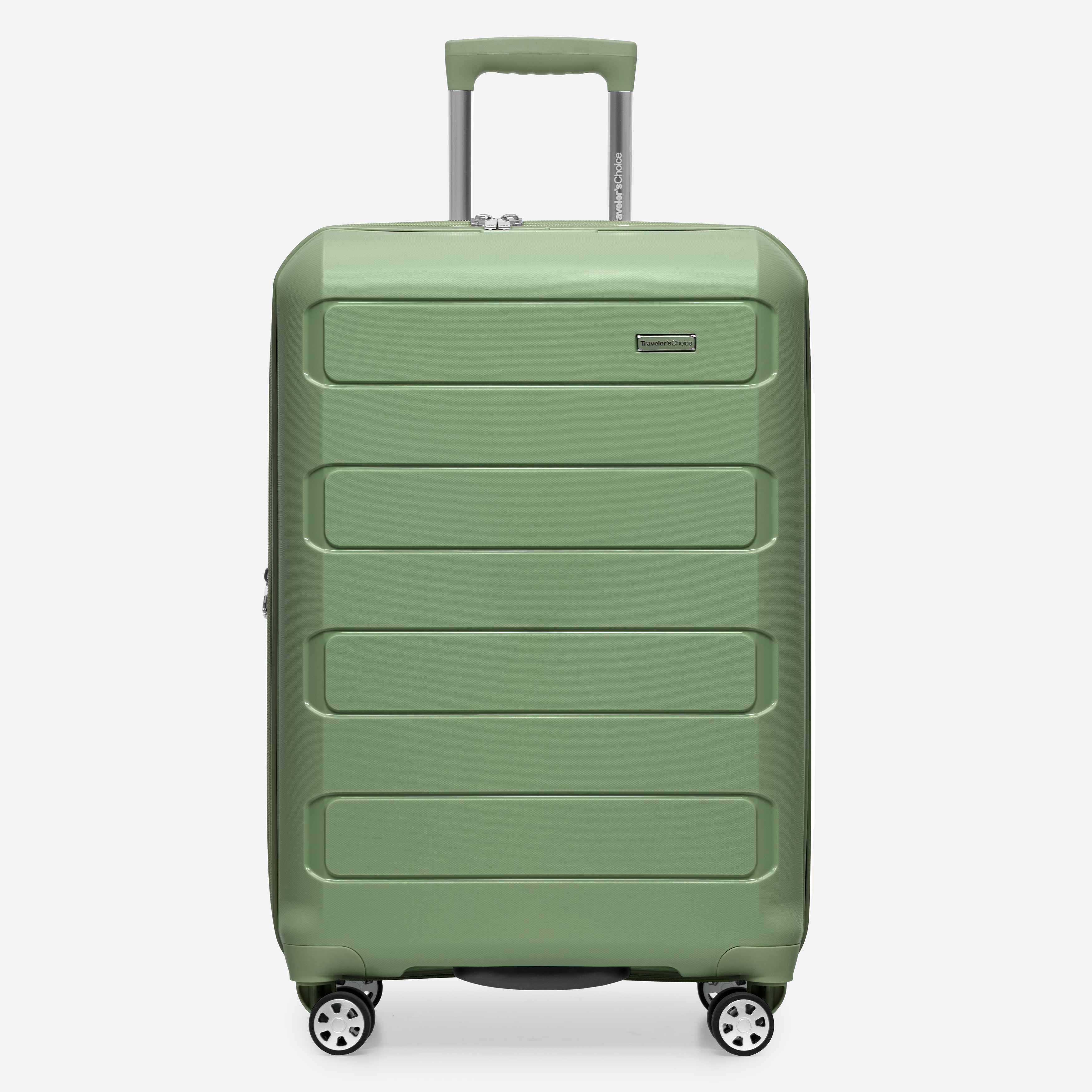 Pagosa 3 Piece Luggage Set - Lightweight Spinner Suitcase with TSA Lock - Perfect for Travel, Business Trips & Vacations