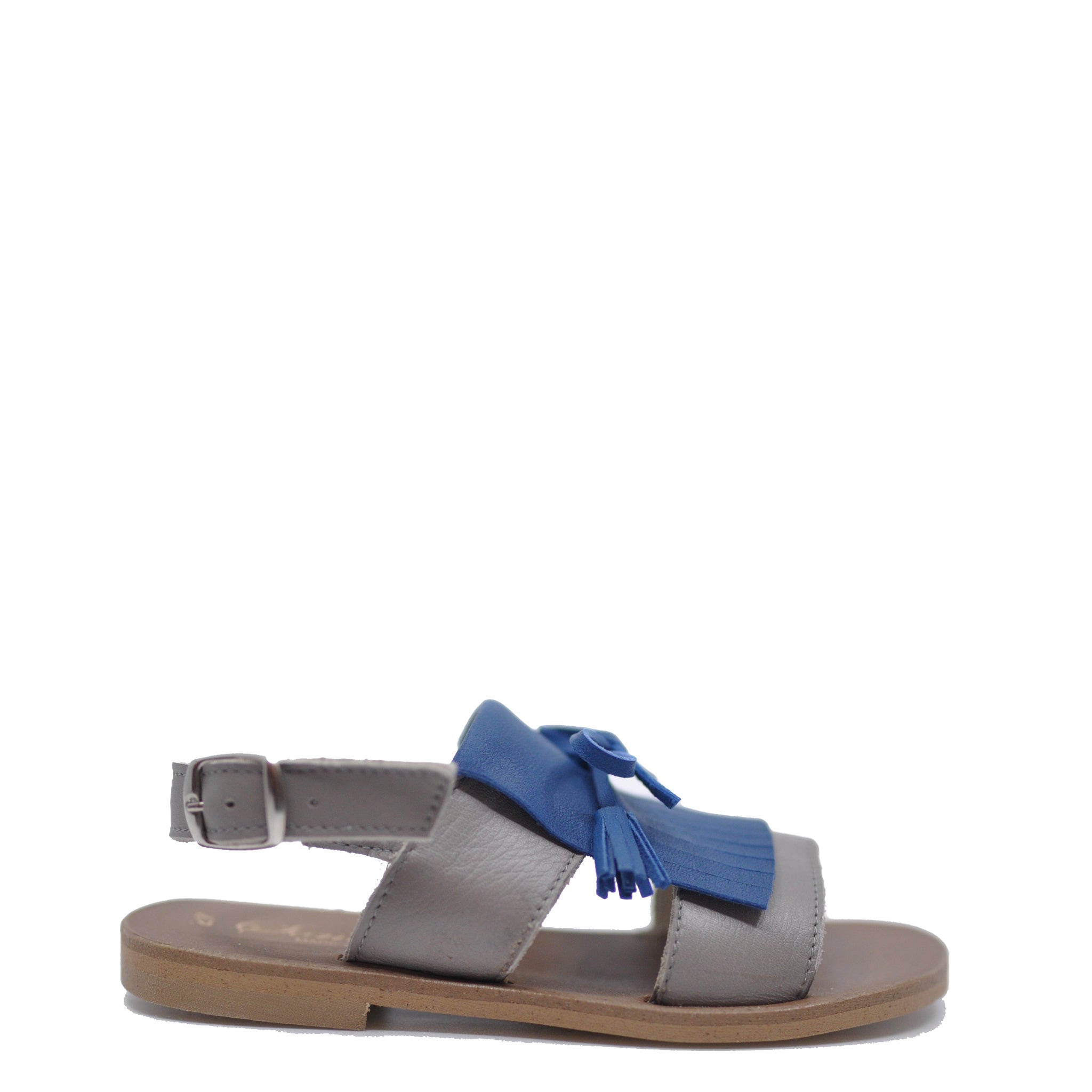 Sonatina Women's Sapphire Fringe Sandals - Comfortable Bohemian Style Summer Beach Sandals for Outdoor, Vacation & Casual Wear