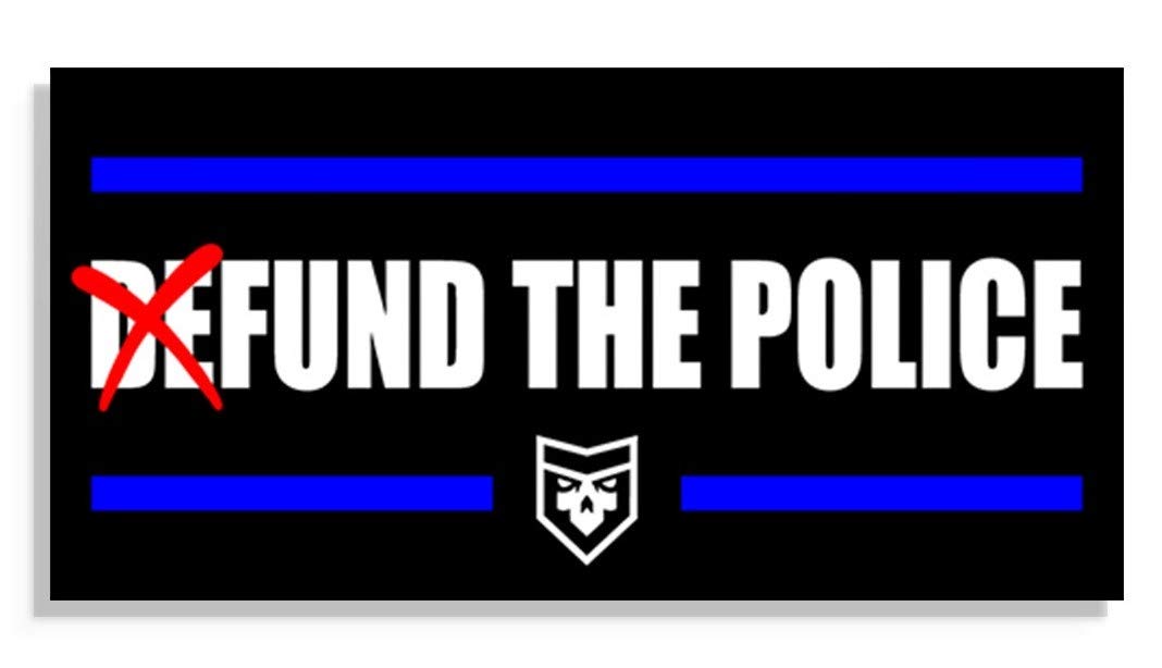 Back The Blue Police Support Decal Sticker - Show Your Support for Law Enforcement - Perfect for Cars, Laptops & Windows