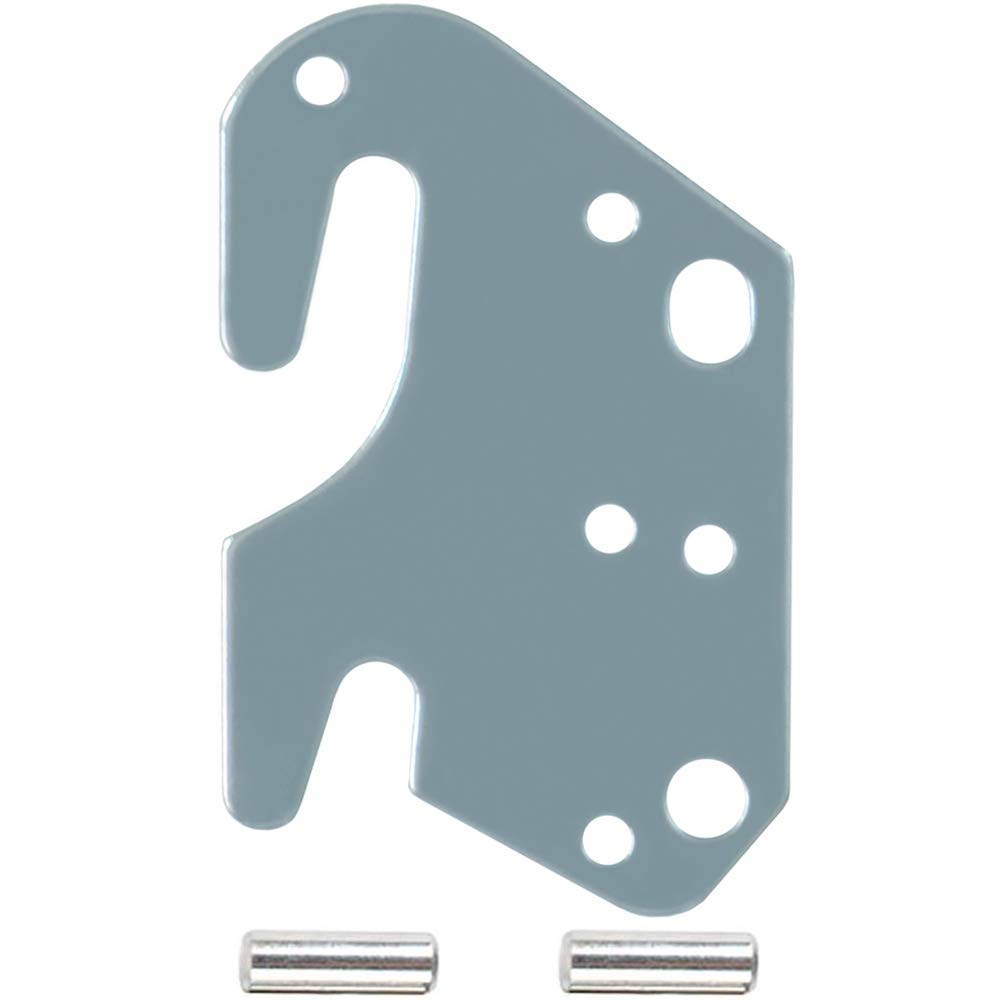 Universal Wood Bed Rail Hook Plates - Replacement Bracket for Bed Frame, Headboard & Footboard - Durable Bed Parts for DIY New Bed Construction (Set of 1) - Perfect for Bedroom Furniture Repair and Upgrade