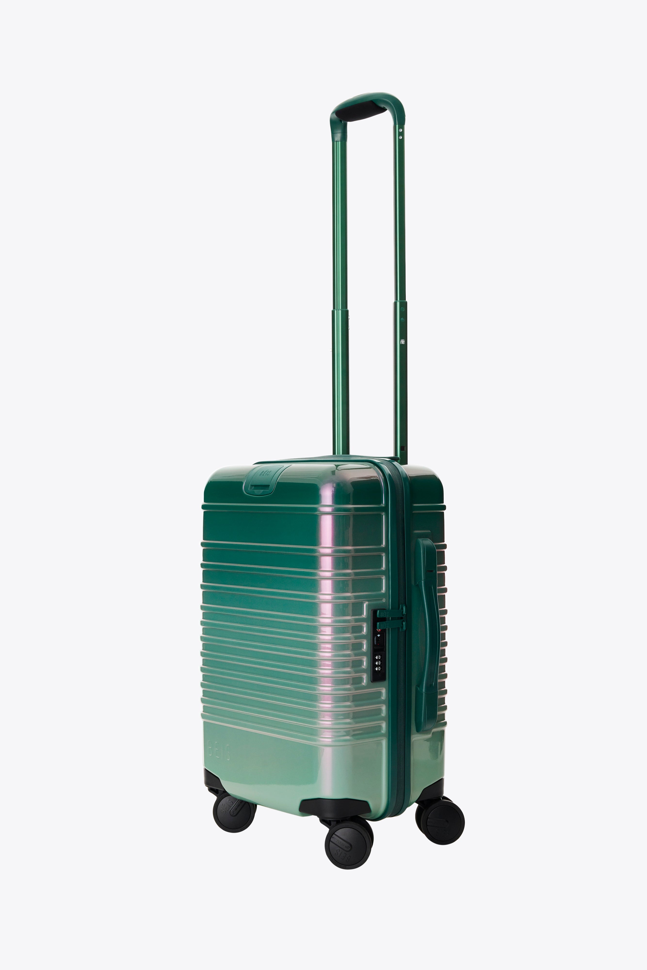 Compact Wicked Green Carry On Roller Luggage - Perfect for Air Travel & Weekend Getaways