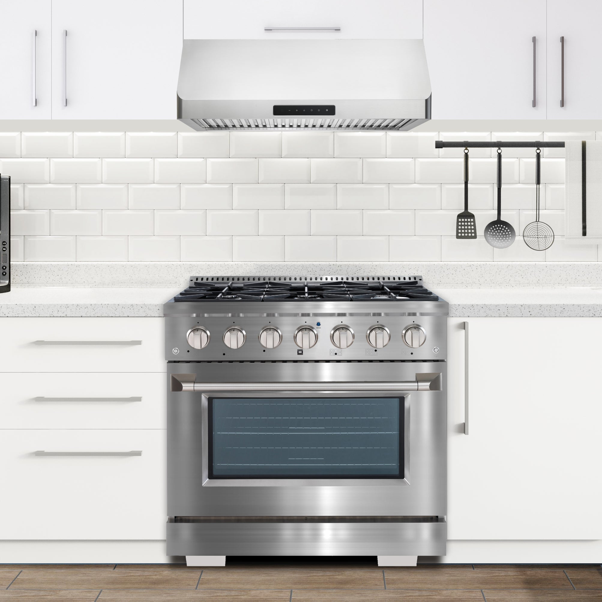 Ancona 2-Piece Kitchen Appliance Set - 36