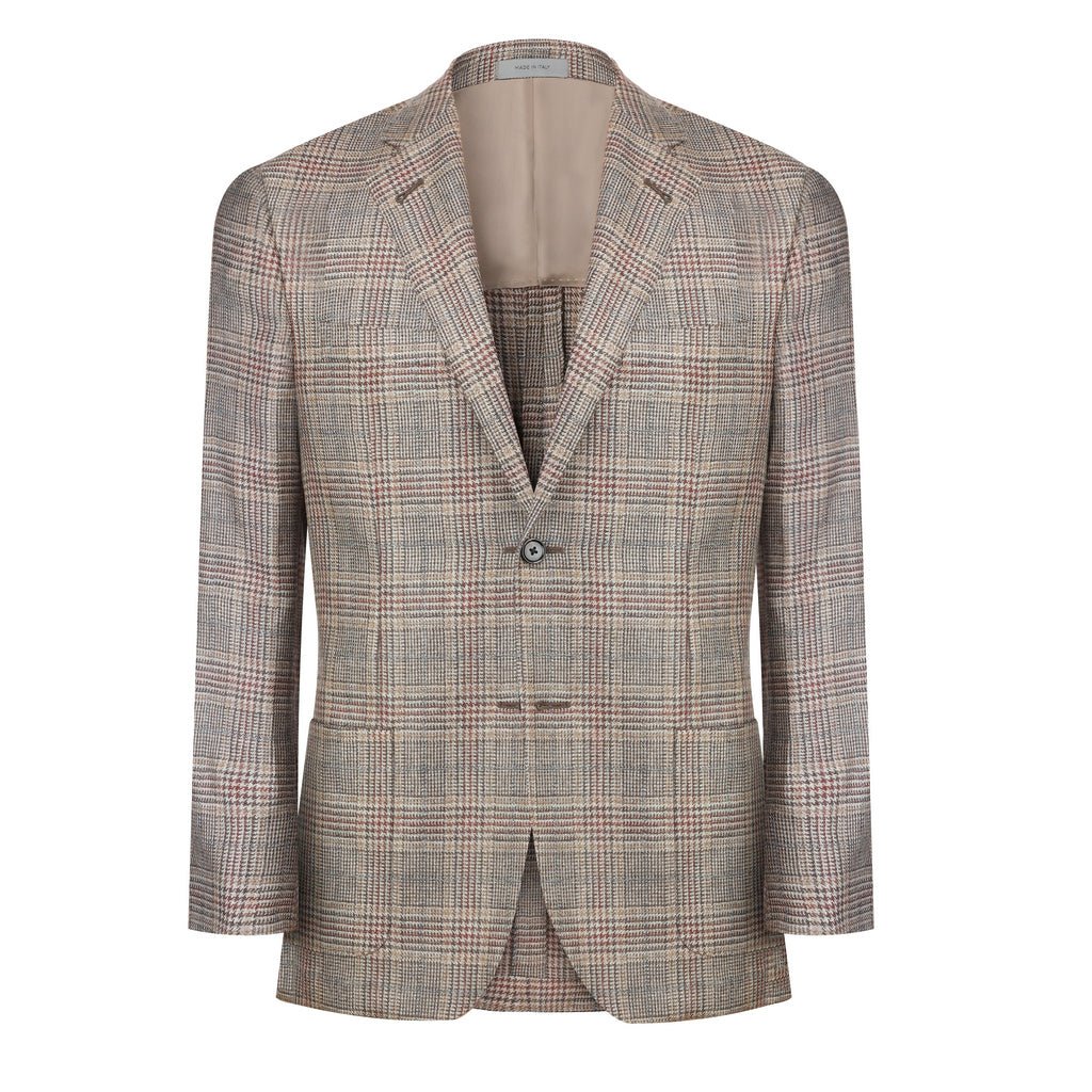 Corneliani Men's Single Breasted Cashmere Jacket - Premium Camel Color for Business & Casual Wear | Office, Dinner, Travel & Outdoor
