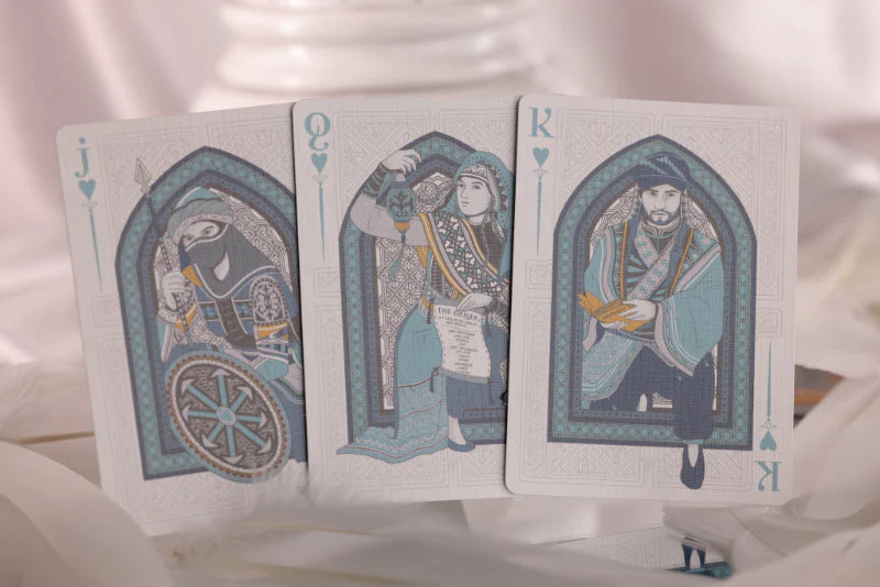 1001 Nights Aurora Qubba Edition Playing Cards - Premium Collectible Deck for Magic Tricks, Poker Games & Gift Giving