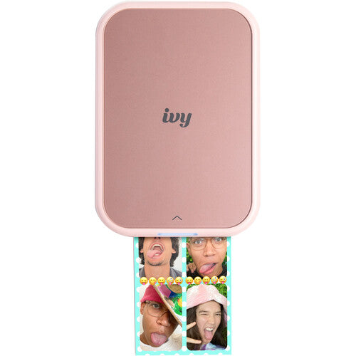Canon IVY 2 Mini Photo Printer (Blush Pink) - Wireless Portable Instant Printer for Smartphones, Perfect for Travel, Parties & Scrapbooking