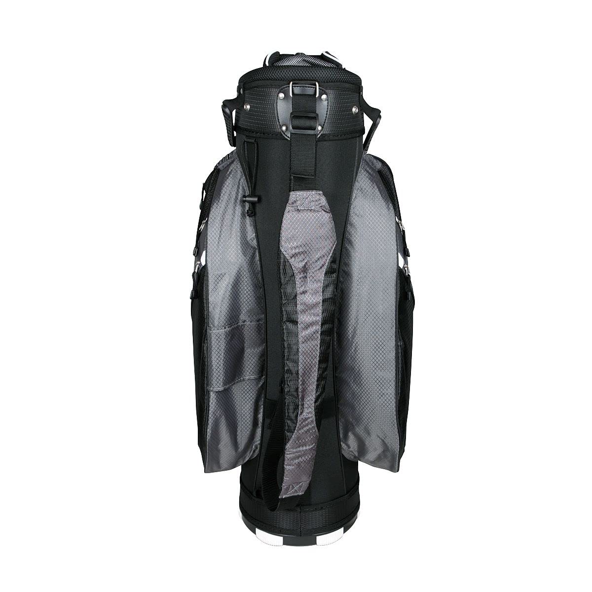 Powerbilt TPS 5400 Black/Charcoal Golf Cart Bag - Lightweight & Durable Stand Bag for Men & Women, Perfect for Golf Course & Driving Range Use