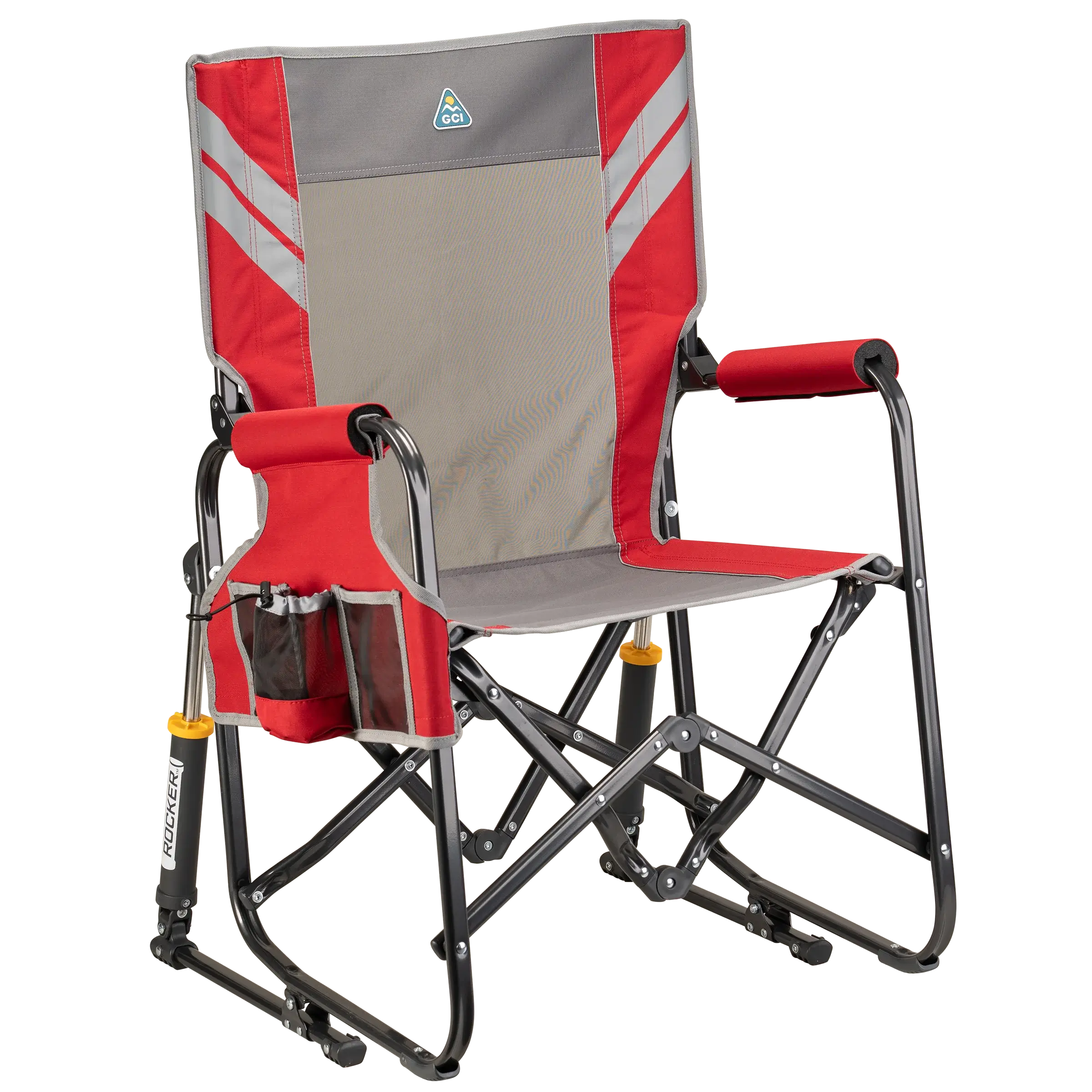 Stowaway Rocker™ - Compact Folding Rocking Chair for Camping, Travel & Small Spaces - Portable Outdoor Rocker for Patio, RV, Apartment & Nursery - Lightweight & Easy to Store