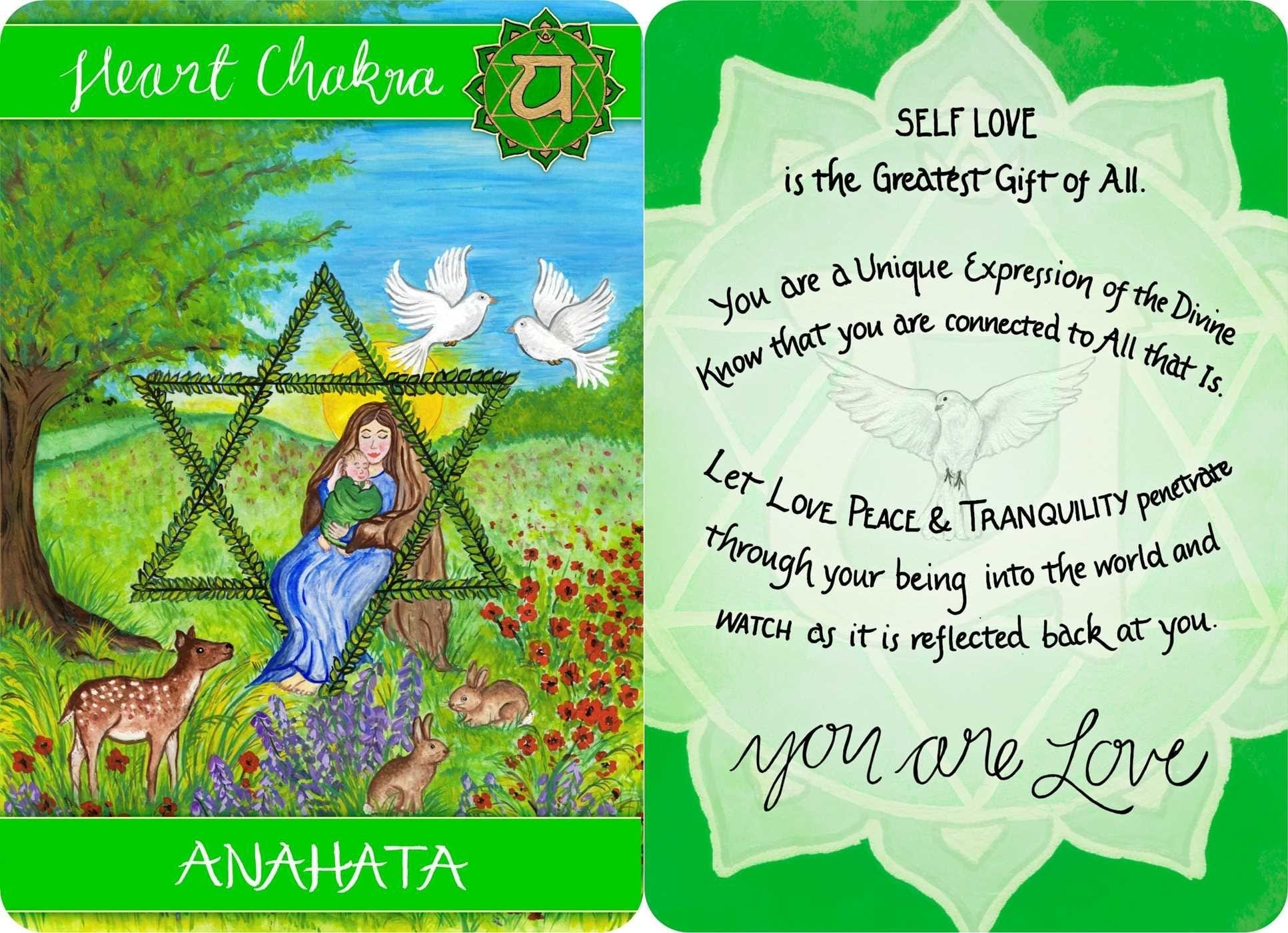 Chakra Healing Cards for Spiritual Growth & Energy Balance - Perfect for Meditation, Yoga & Self-Discovery Practices