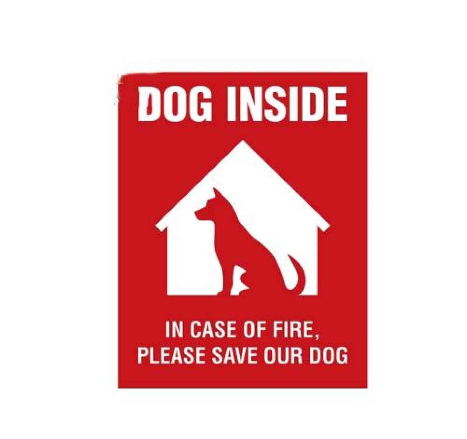 Service Dog Car Stickers & Decals - Emergency Rescue Vehicle Decals for Windshield, Door & Windows (15cm) - Durable Vinyl Scratch Protection for Cars, Trucks & Vans - Perfect for Service Animal Identification & First Responder Support