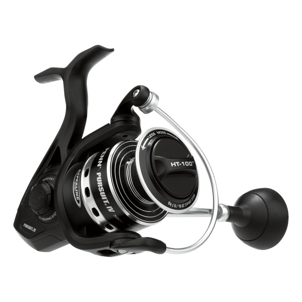 Penn Pursuit IV Spinning Fishing Reel - Lightweight Saltwater & Freshwater Spinning Reel with Smooth Drag System - Perfect for Surf Fishing, Pier Fishing & Boat Fishing
