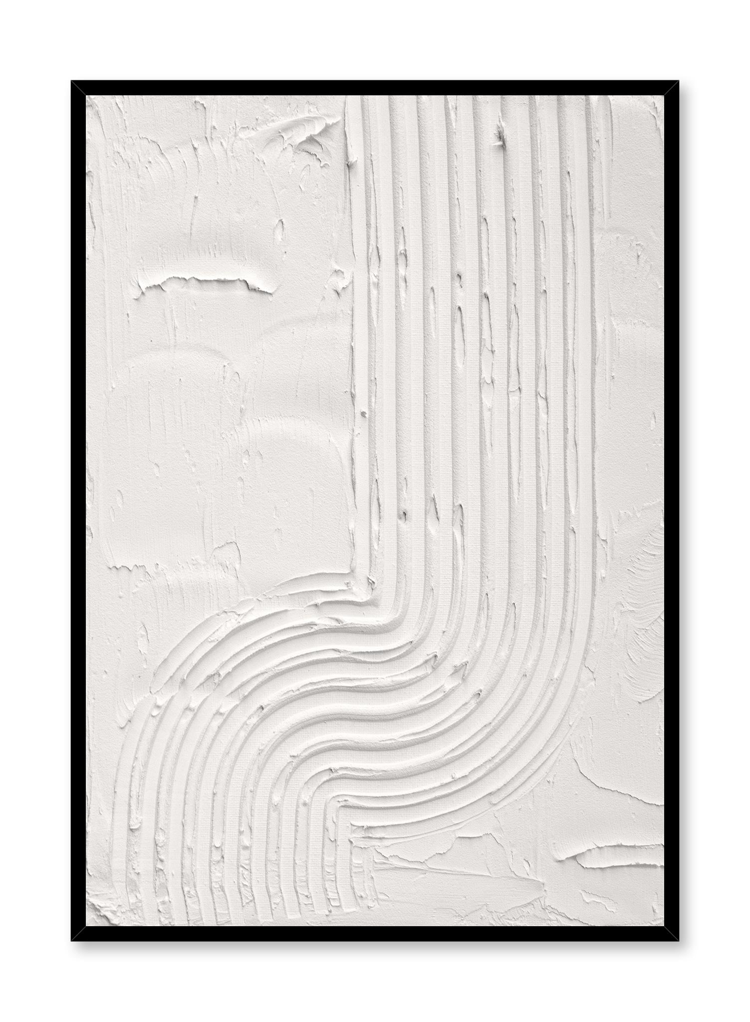 Elegant Ivory Pathway Poster - Vintage Style Wall Art Decor for Home, Office & Living Room - Perfect for Boho, Farmhouse & Modern Interior Design
