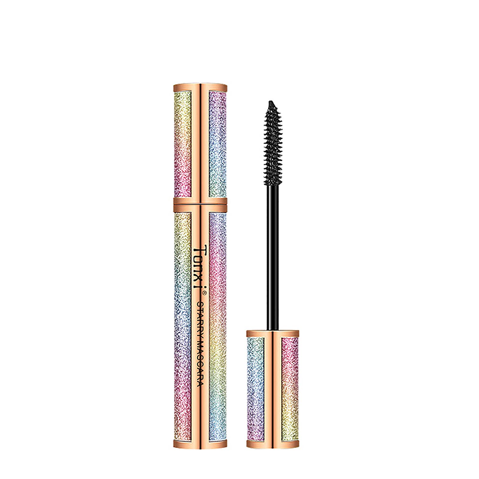4D Silk Fiber Waterproof Mascara - Smudge Proof, Long Lasting & Strong Black for Voluminous Lashes | Perfect for Night Out, Wedding & Daily Makeup | Beauty Gift for Women