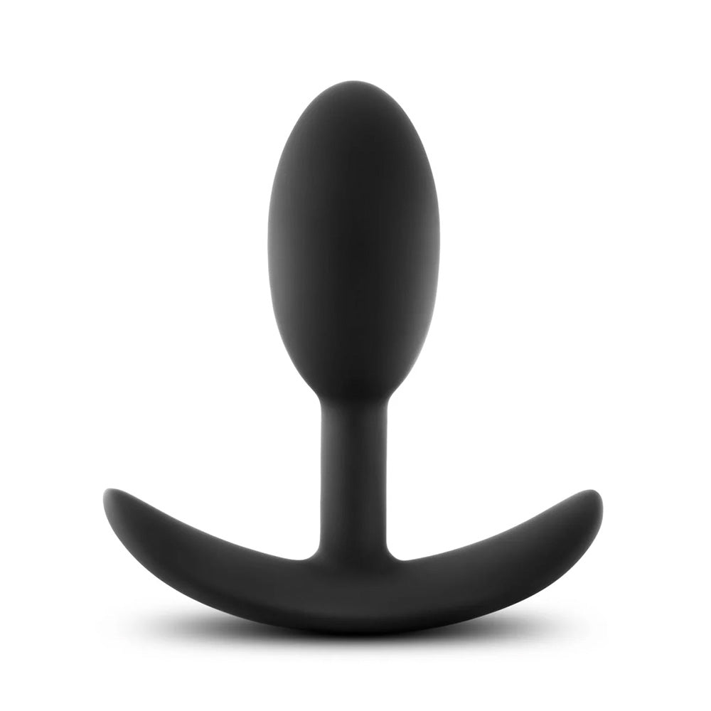Anal Adventures Vibra Slim Platinum Silicone Butt Plug - Small Size, Body-Safe & Waterproof - Perfect for Beginners, Couples Play & Sensual Exploration