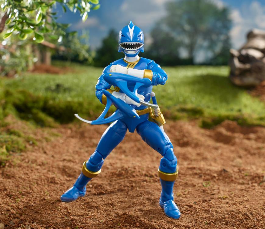 Power Rangers Wild Force Lightning Collection Blue Ranger Action Figure - Collectible Toy for Kids & Fans - Perfect for Display, Play, and Cosplay