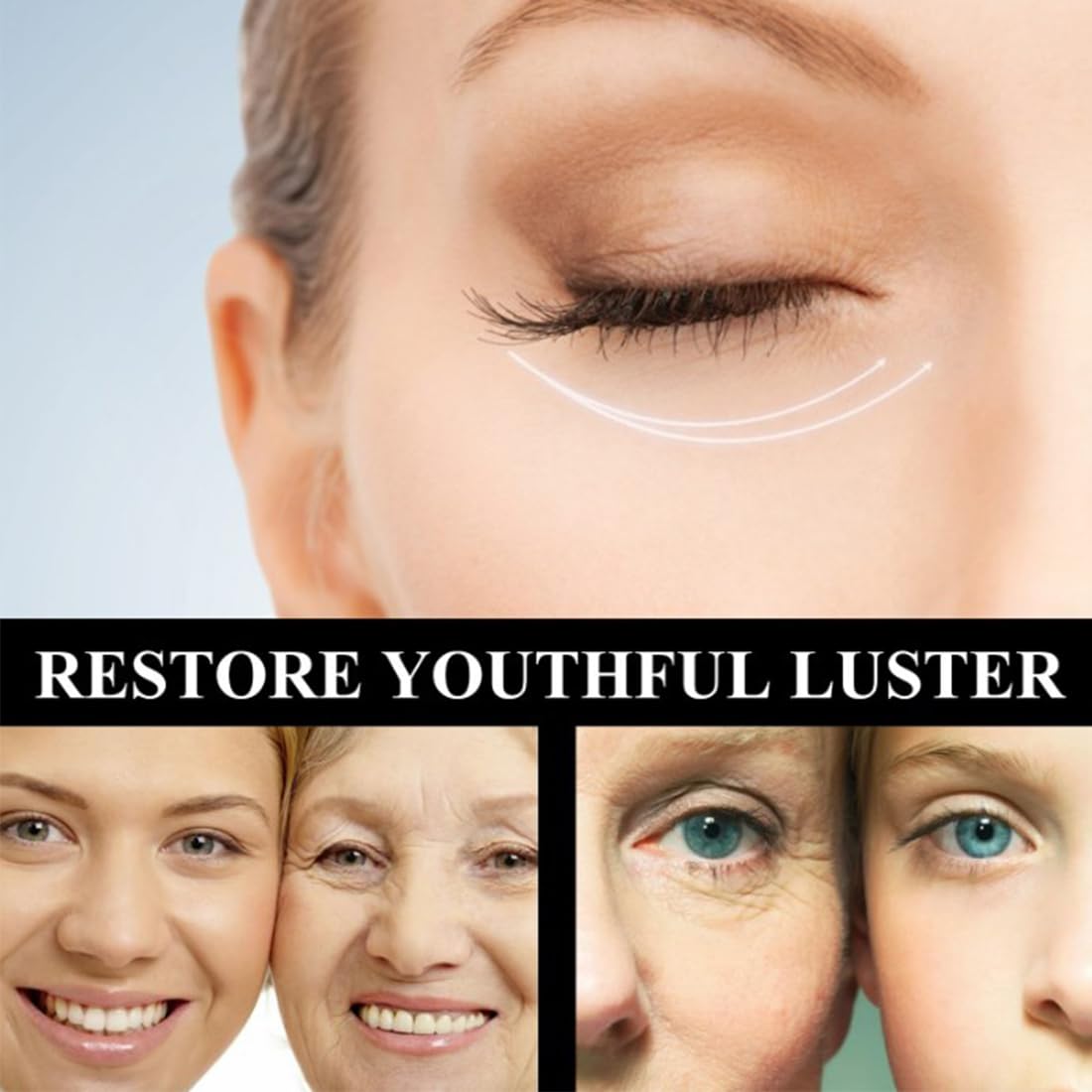 Best Eye Serum for Dark Circles & Puffiness - Fast-Acting Under Eye Treatment Stick for Instant Firming & Wrinkle Reduction - Perfect for Morning Routine & Travel Skincare