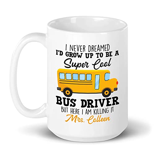 I'd Grow Up A Bus Driver Mug