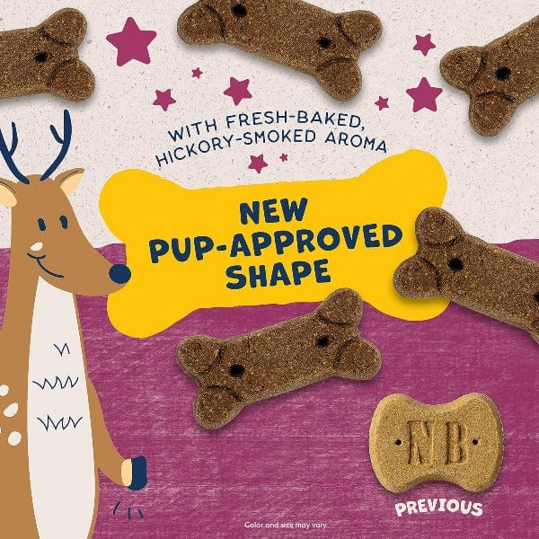 Natural Balance Crunchy Dog Biscuits with Real Venison Recipe - 14oz | Grain-Free Treats for Small & Large Dogs | Perfect for Training & Rewarding Pets