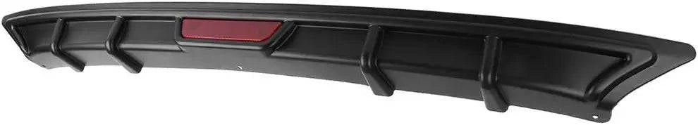 2018-2022 Honda Accord Rear Diffuser - Unpainted Matte Black OE Style Bumper Lip Spoiler | Perfect for Car Mods & Street Racing Style Upgrades
