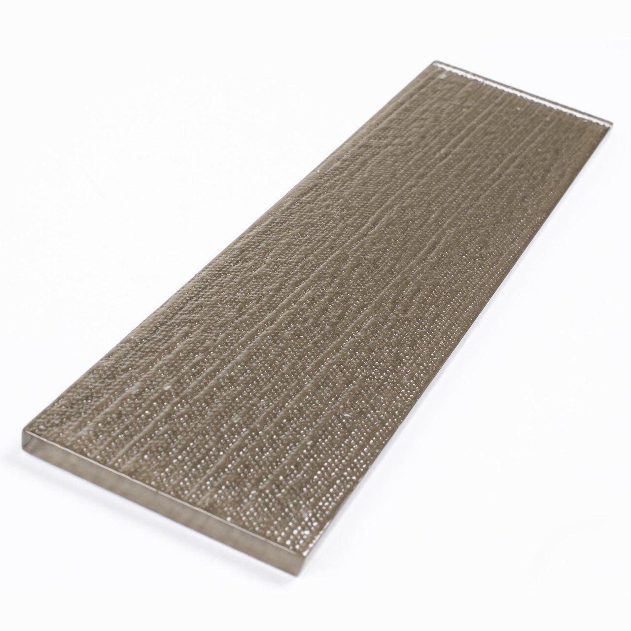Contemporary Chocolate Glass Subway Tile 3x12 - Perfect for Kitchen Backsplash, Bathroom Walls & Modern Home Decor