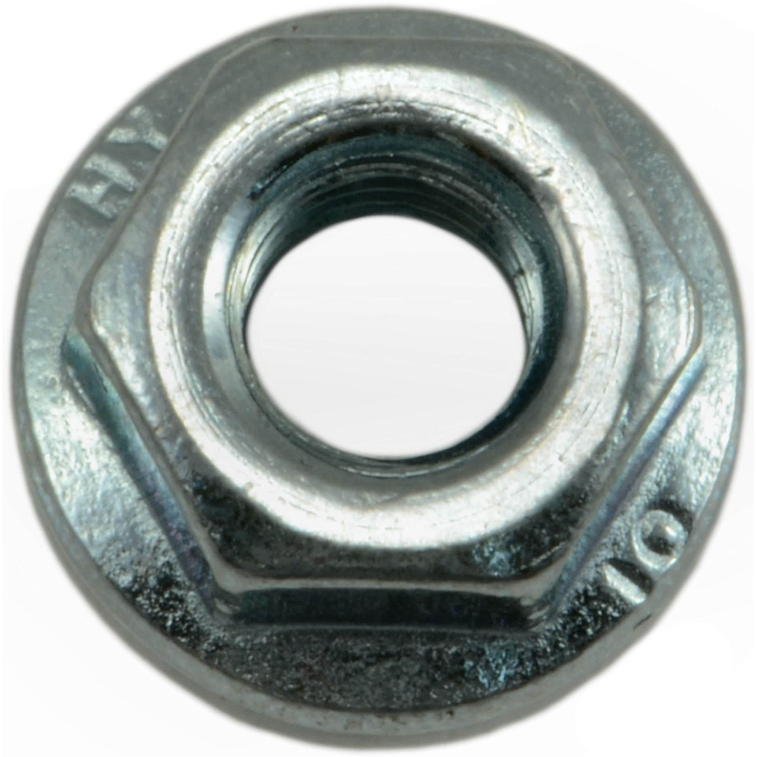 JIS Flange Nuts 6mm-1.00 (Pack of 40) - High Strength Metric Fasteners for Automotive, Machinery & Industrial Applications