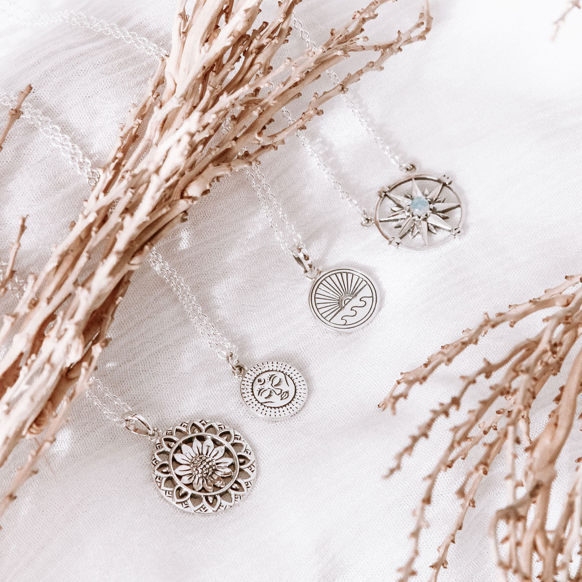 Dainty Mantra Necklace - Spiritual Jewelry for Women, Inspirational Sanskrit Pendant, Yoga & Meditation Accessory - Perfect for Daily Wear, Gifts & Mindful Moments