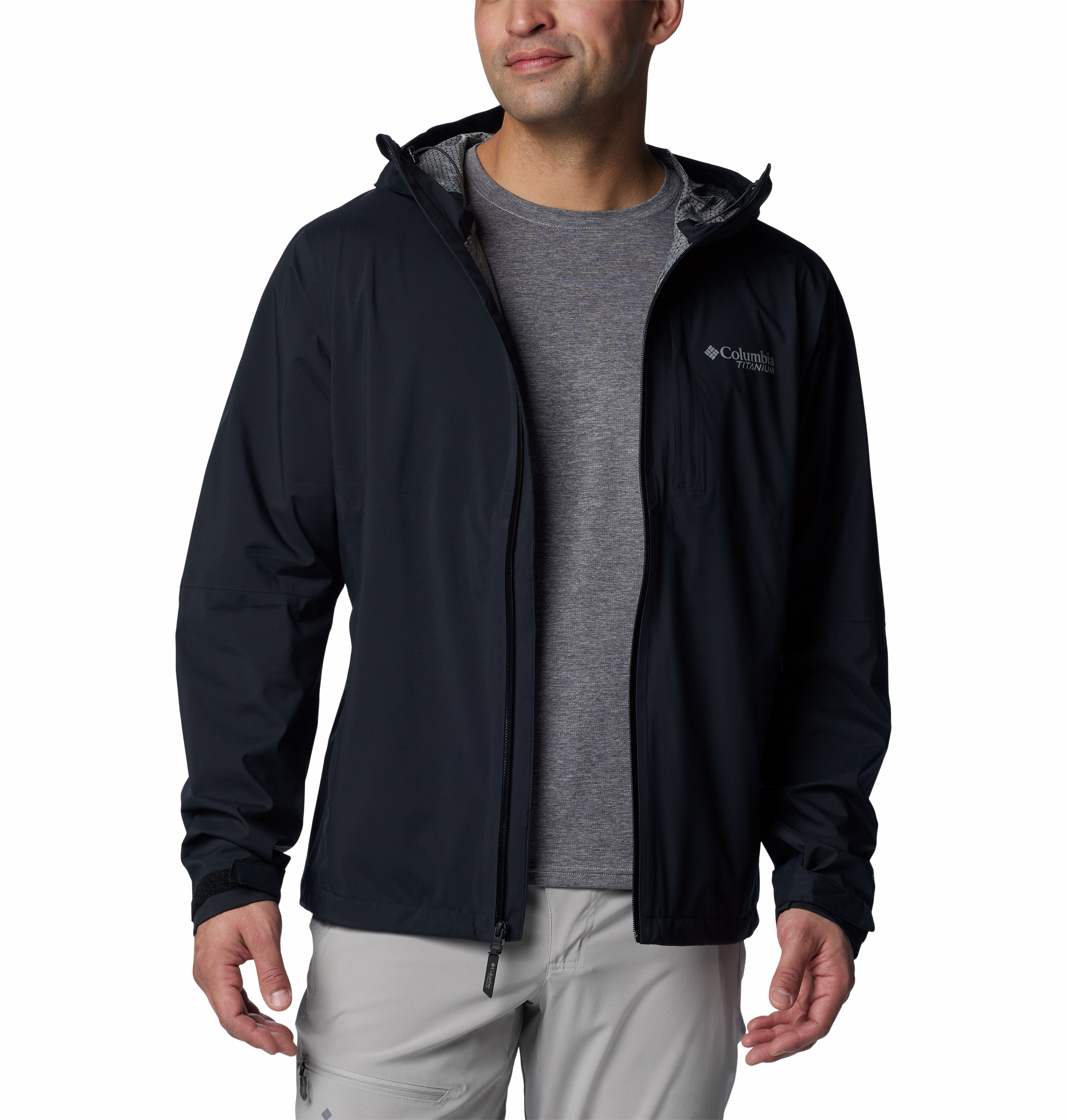 Columbia Men's Ampli Dry™ II Waterproof Shell Jacket - Lightweight Raincoat for Hiking, Camping & Outdoor Adventures