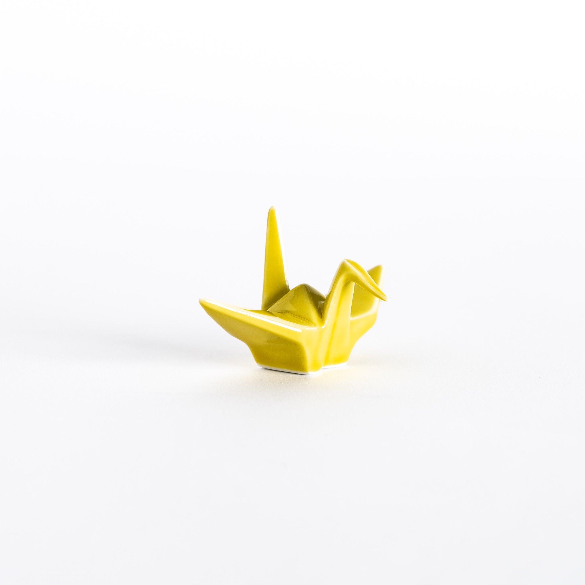 Origami Crane Chopstick Rest - Japanese Style Ceramic Chopstick Holder for Sushi, Asian Dining, and Home Decor - Perfect for Restaurants, Gifts, and Table Setting