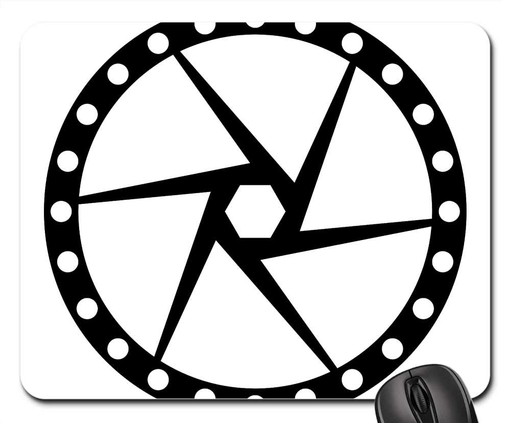 Non-Slip Mouse Pad with Bicycle Brake Design - Perfect for Gaming, Office & Mountain Bike Enthusiasts | Durable Desk Accessory for PC & Laptop Users