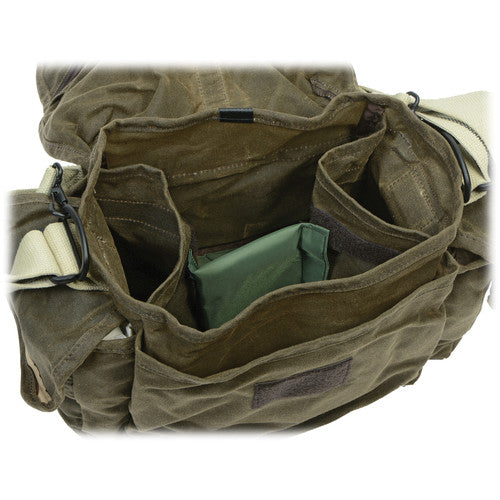 Domke F-3X Super Compact RuggedWear Shoulder Bag - Durable Camera Bag for DSLR & Mirrorless - Perfect for Travel, Street & Outdoor Photography (Brown)