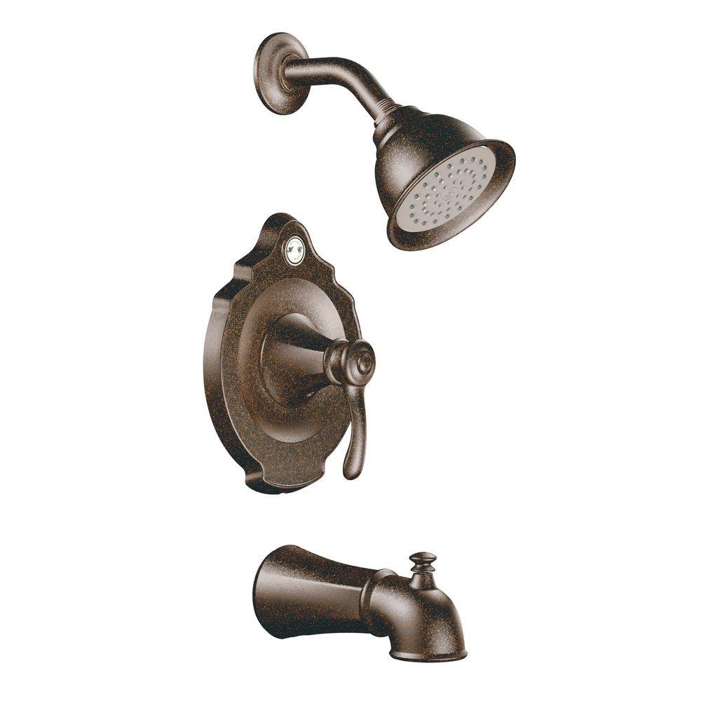 Moen T2606ORB Vestige Moentrol Tub and Shower Trim Kit without Valve in Oil Rubbed Bronze - Perfect for Bathroom Renovation and Modern Shower Upgrades