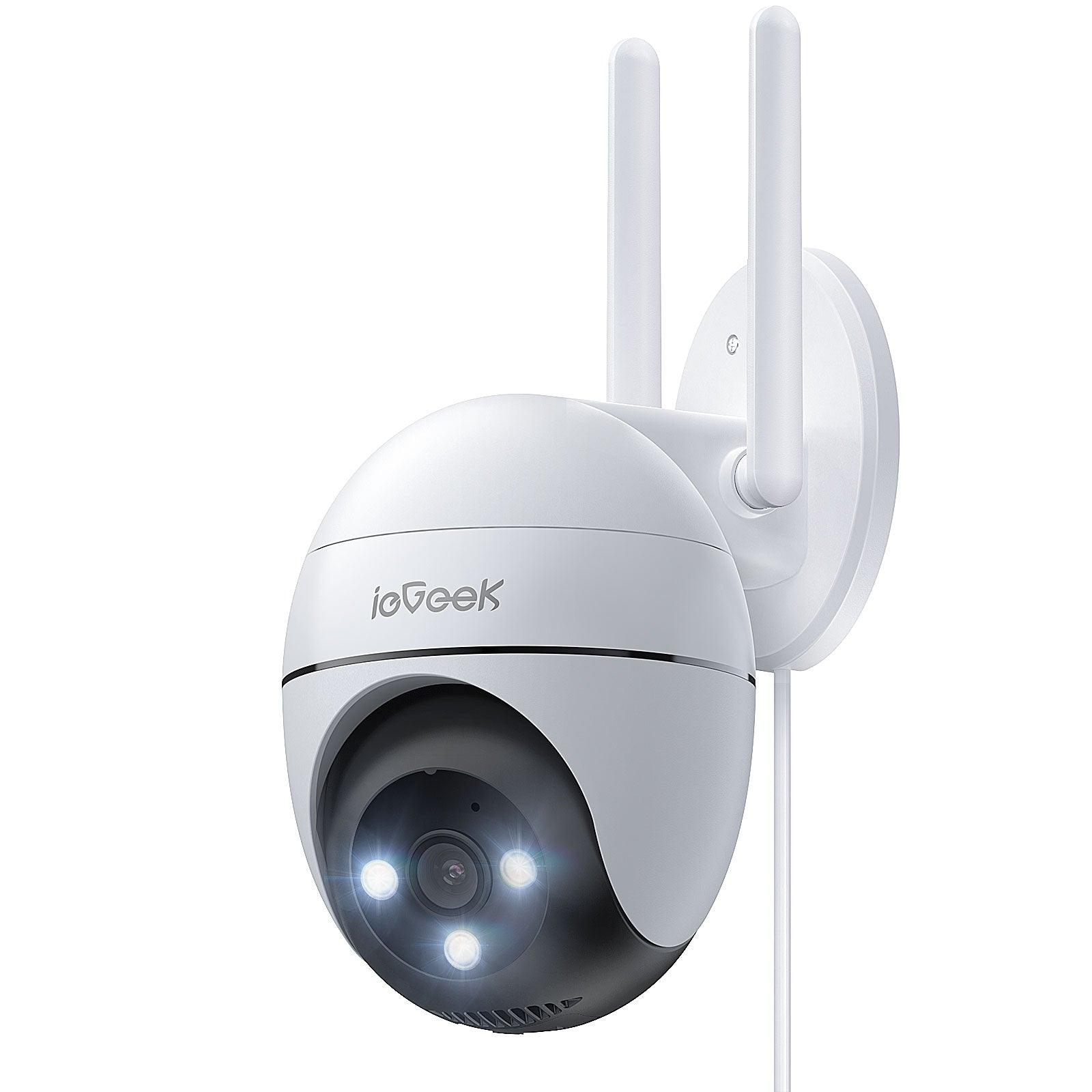 Spotlight Camera ZS GQ2 - 1080P HD Wireless Security Camera with Night Vision & Motion Detection for Home & Outdoor Surveillance | Perfect for Baby Monitoring, Pet Watching, and Property Protection