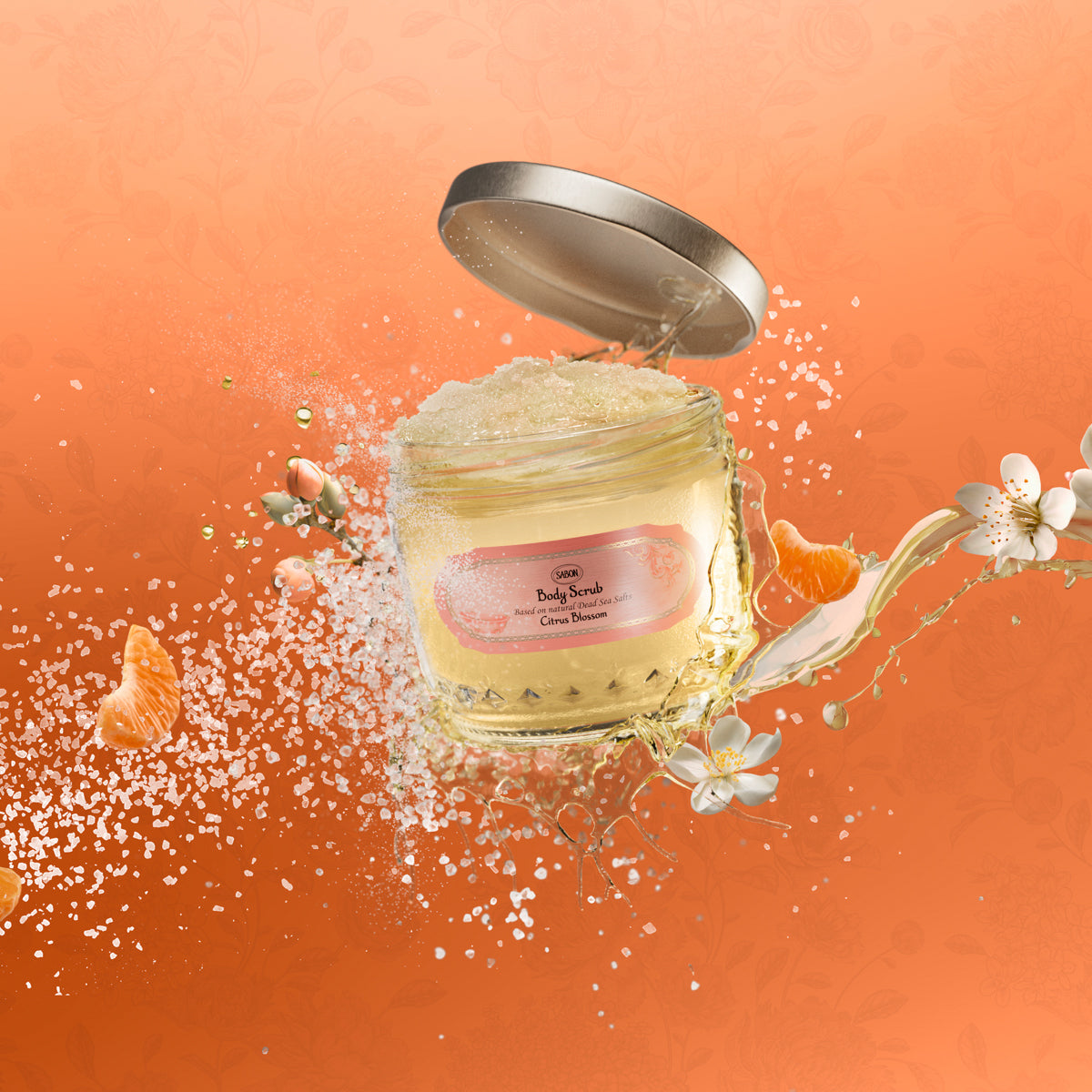 Next Generation Citrus Blossom Body Scrub 320g - Exfoliating & Moisturizing for Smooth Skin - Perfect for Shower & Spa Days