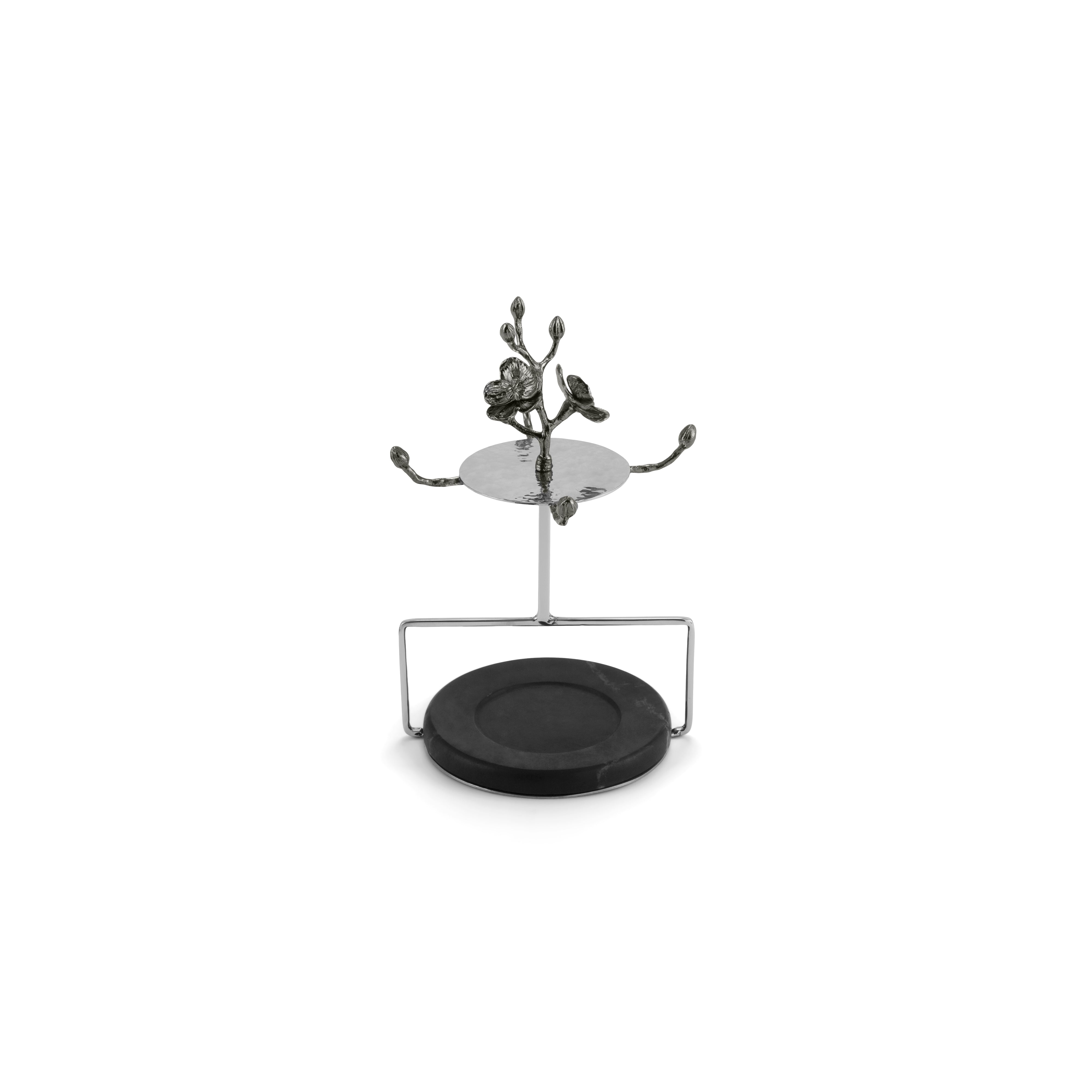 Black Orchid Demitasse Espresso Cups - Elegant Porcelain Coffee Set for Espresso, Cappuccino & Tea - Perfect for Home, Cafe & Restaurant Use
