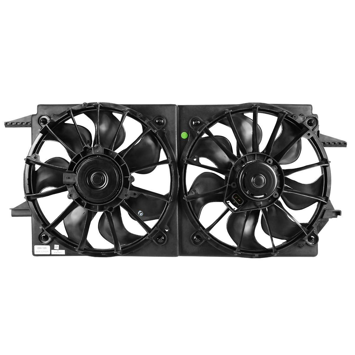 DNA MOTORING OEM-RF-0138 High Performance Radiator Cooling Fan - Direct Replacement for 1997-2003 Chevy Malibu, 1999-2004 Oldsmobile Alero, 1997-1999 Cutlass, 1999-2005 Pontiac Grand Am | Improved Cooling Efficiency | Perfect for Daily Driving & Hot Weather Conditions