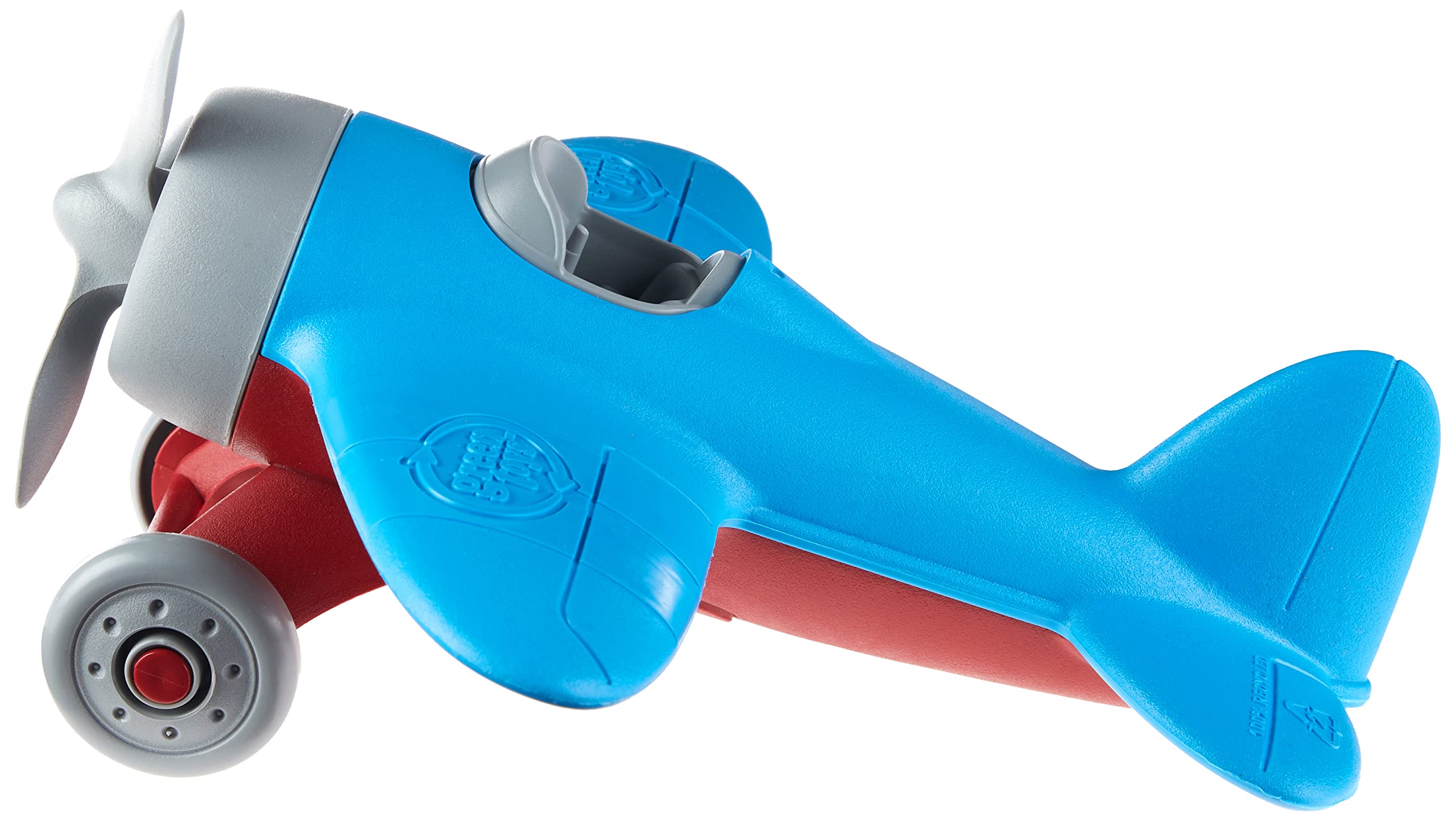 Green Toys Airplane Blue - Eco-Friendly Kids Toy Airplane for Pretend Play & Learning | Perfect for Indoor & Outdoor Playtime, Birthday Gifts, and Preschool Activities