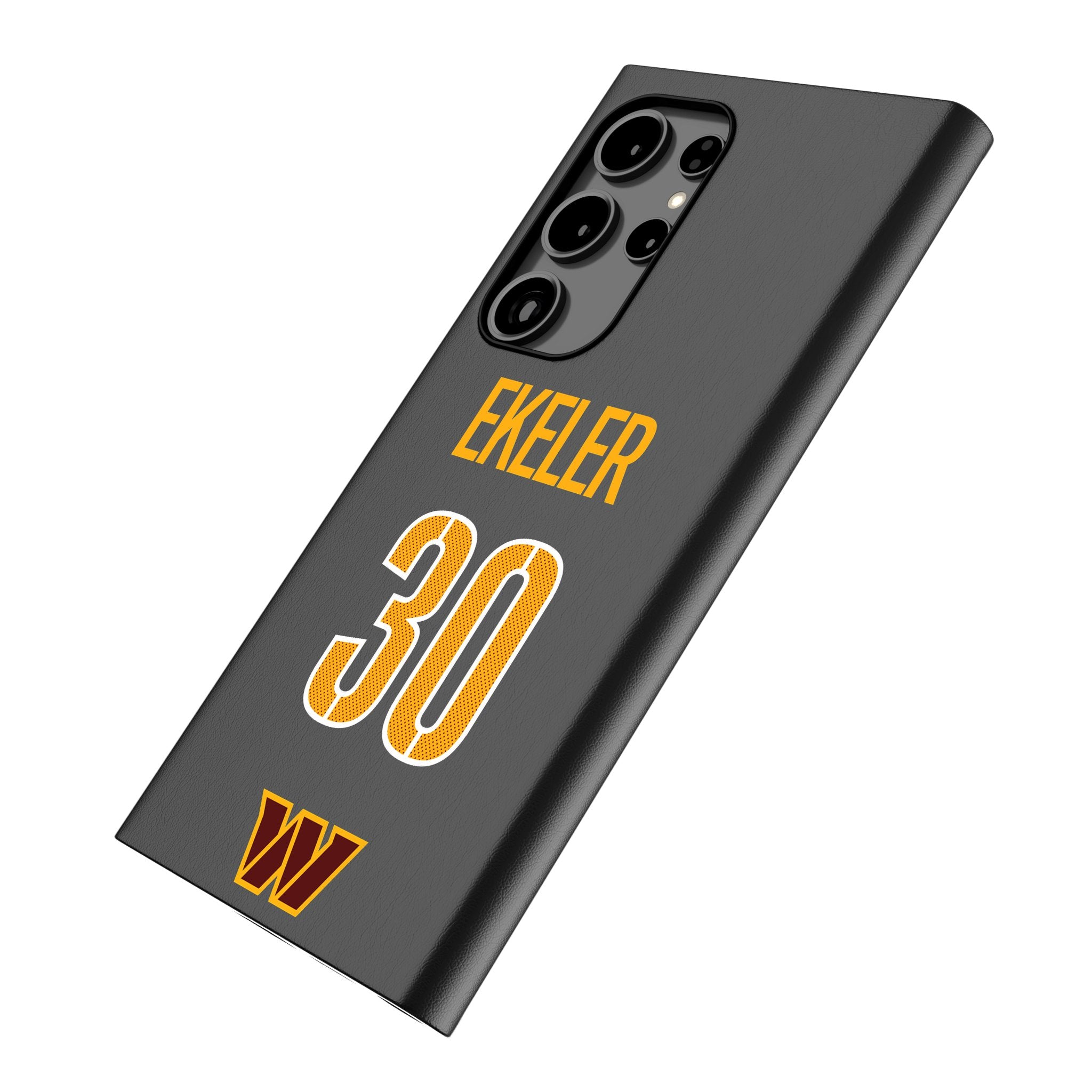 Austin Ekeler Washington Commanders 30 MagSafe Compatible Phone Case for Samsung Galaxy S23/S22/S21 - Durable NFL Team Case for Football Fans & Game Day Support