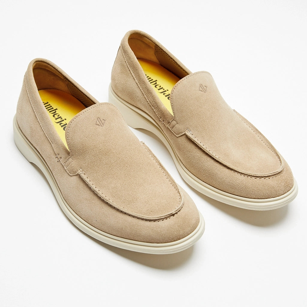 Premium Men's Loafer Shoes - Genuine Leather Slip-On Dress Shoes for Business & Casual Wear | Comfortable & Stylish Footwear for Office, Travel & Everyday Use