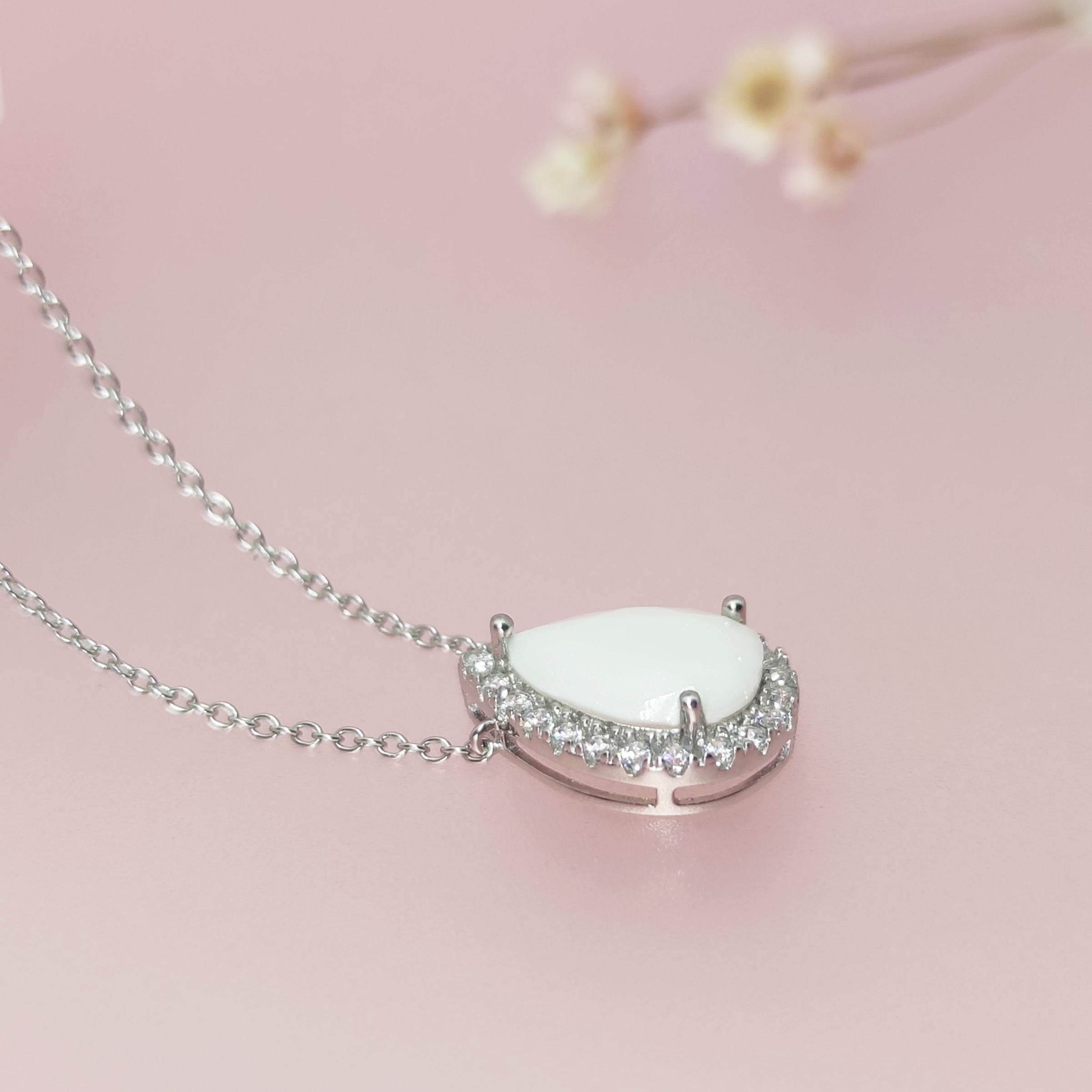 Nurture Drop Breastmilk Necklace - Handmade Keepsake Jewelry for Moms | Perfect for Mother's Day, Baby Showers & Breastfeeding Support