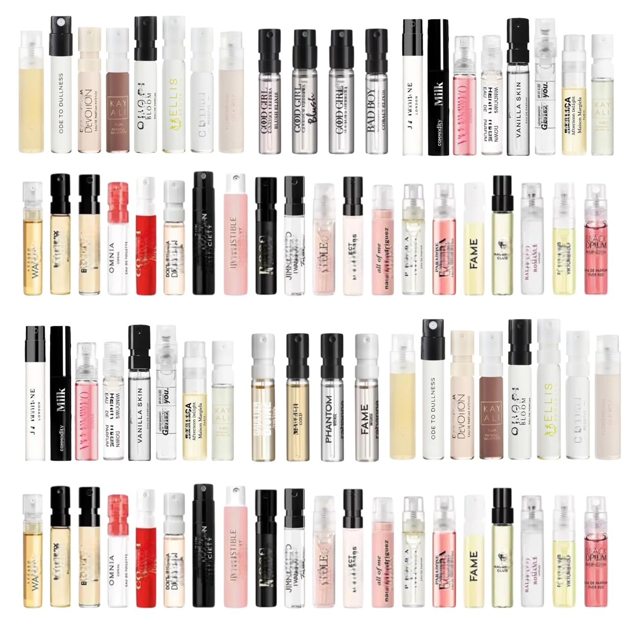 5 Piece Luxury Women's Designer Perfume Sample Set - High-End Fragrance Vial Collection for Women | Perfect for Travel, Gifting & Everyday Elegance