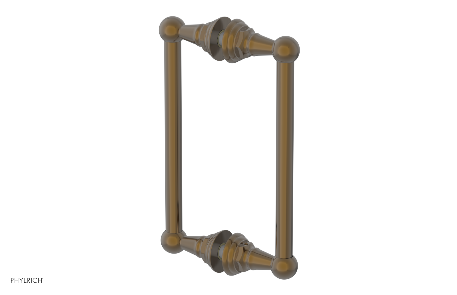 Hex Traditional 8 Double Sided Shower Pull 500 93 08 - Premium Bathroom Hardware for Easy Shower Door Operation - Perfect for Modern and Classic Bathroom Designs