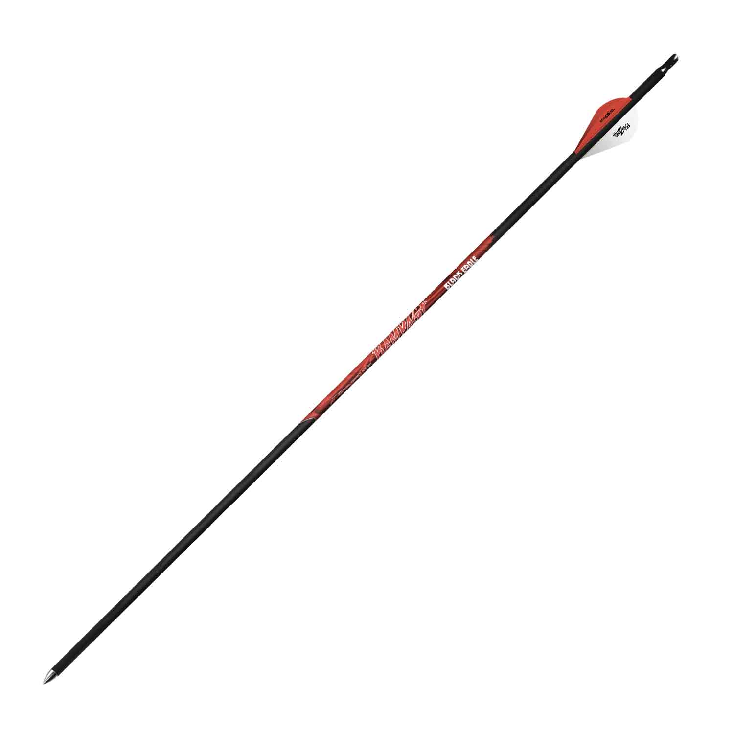 Black Eagle Rampage V1 Fletched Arrows (.003) - High Performance Carbon Arrows for Target Shooting & Hunting | Perfect for Archery Competitions & Outdoor Adventures