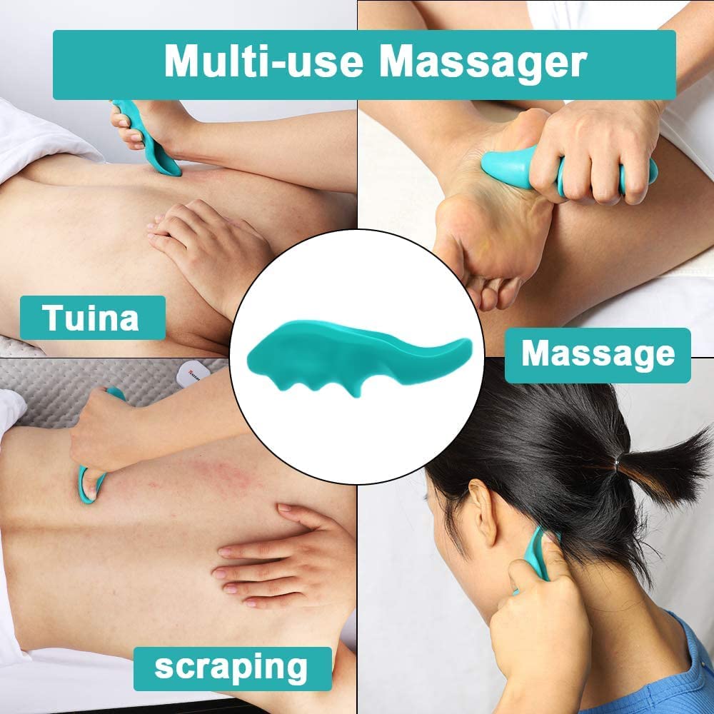 Angzhili Thumb Saver Massager - Deep Tissue & Trigger Point Therapy Tool for Hand Pain Relief (Green) | Perfect for Therapists, Office Workers & Athletes