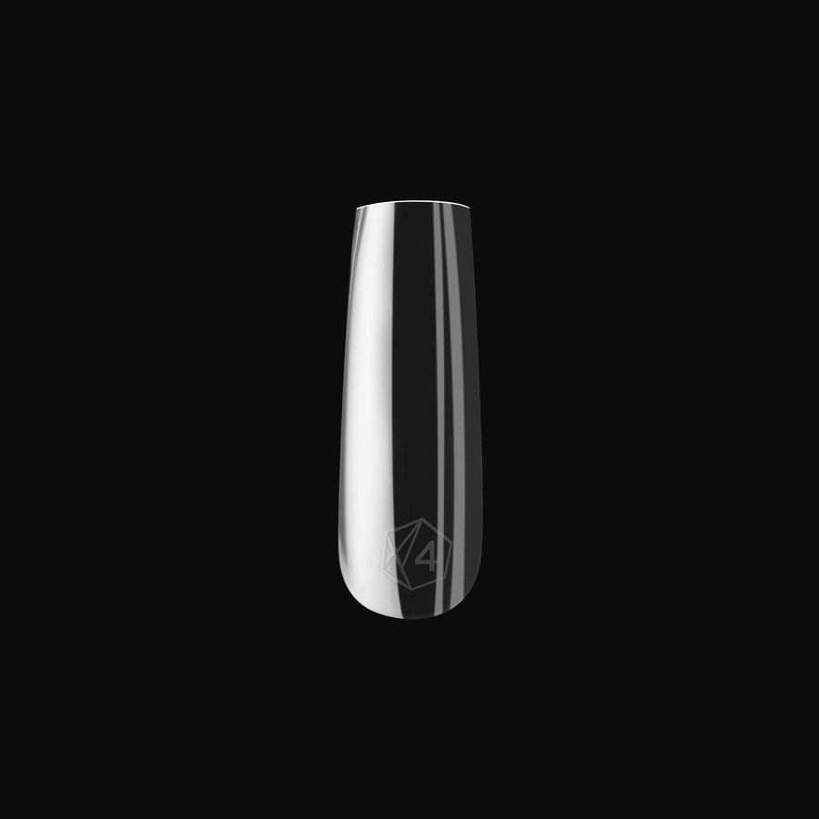Apres Gel X Tips 2.0 - 600 Pcs Natural Square Long Fake Nails - Professional Salon Quality Press On Nails for Manicure & Nail Art - Perfect for Home Use, Parties, Weddings & Special Occasions