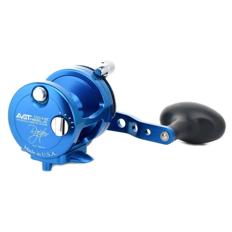 Avet SX Raptor 6/4 Two Speed Fishing Reel - Saltwater & Freshwater Fishing Gear for Offshore & Inshore Angling - Perfect for Tuna, Marlin & Big Game Fishing