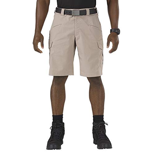 5.11 Tactical Men's Stryke 11-Inch Inseam Military Shorts - Flex-Tac Ripstop Fabric, Durable & Comfortable (Style 73327) - Perfect for Outdoor Activities, Hiking, and Tactical Training